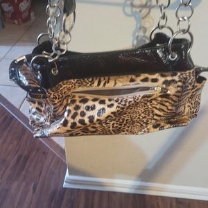 Leopard  purse